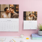 Calendario de pared Slim en tamaños A4 y A5