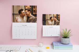 Calendario de pared Slim en tamaños A4 y A5