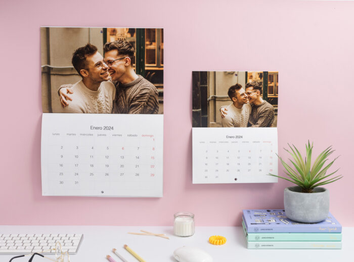 calendario-de-pared-slim Calendario de pared Slim en tamaños A4 y A5