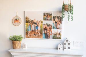 Lienzo collage slim 60x45 cm.