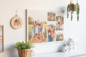 Lienzo collage slim 60x45 cm.