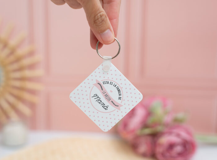 Llavero familia de la mejor mamá 1