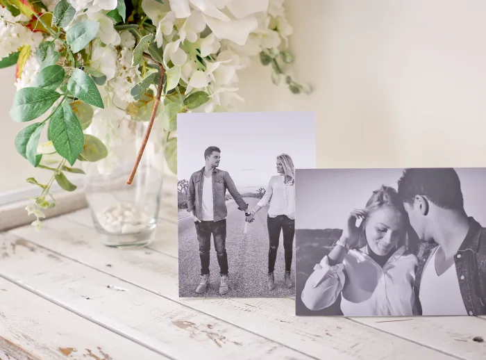 Portafotos de madera