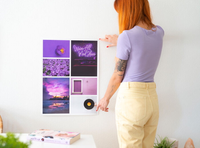 Póster collage con fotos