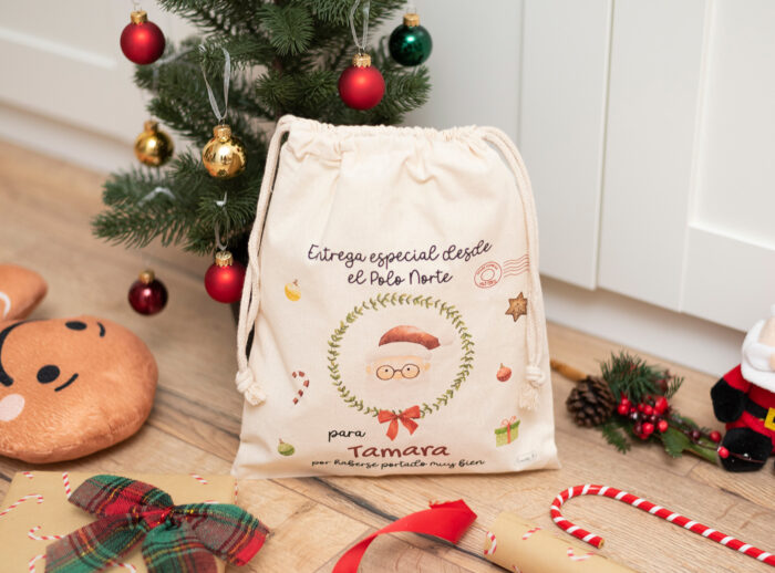 saco regalos papa noel pequeño 1 saco regalos papa noel pequeño 1