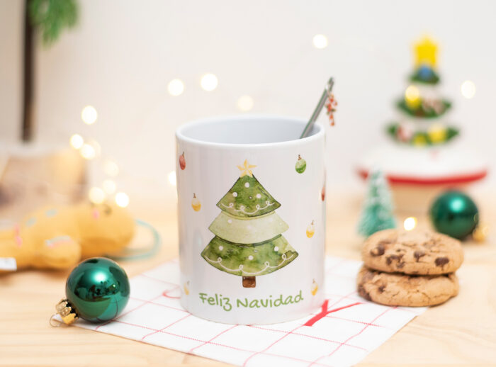 taza ceramica navidad 2