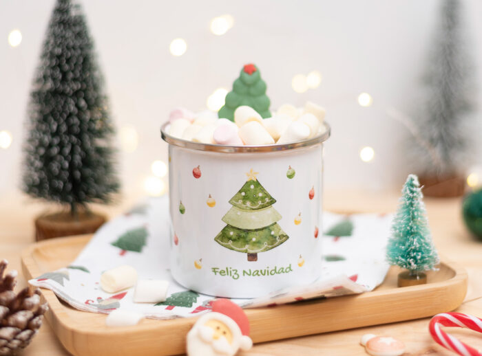 taza metalica navidad 3 taza metalica navidad 3