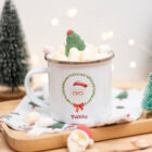 taza metalica navidad 4